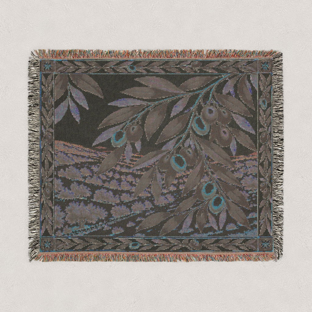Olive Grove Woven Blanket Landscape