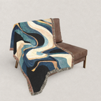 Living Water Woven Blanket