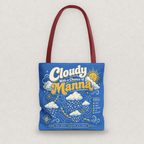 Cloudy With a Chance of Manna Tote Bag