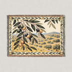 Olive Grove Woven Blanket Landscape