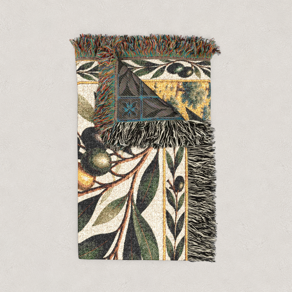 Olive Grove Woven Blanket Landscape