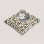 Dove and Olive Branch Woven Throw Pillow