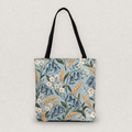Bluebell and Golden Grain Woven Tote Bag