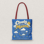 Cloudy With a Chance of Manna Tote Bag
