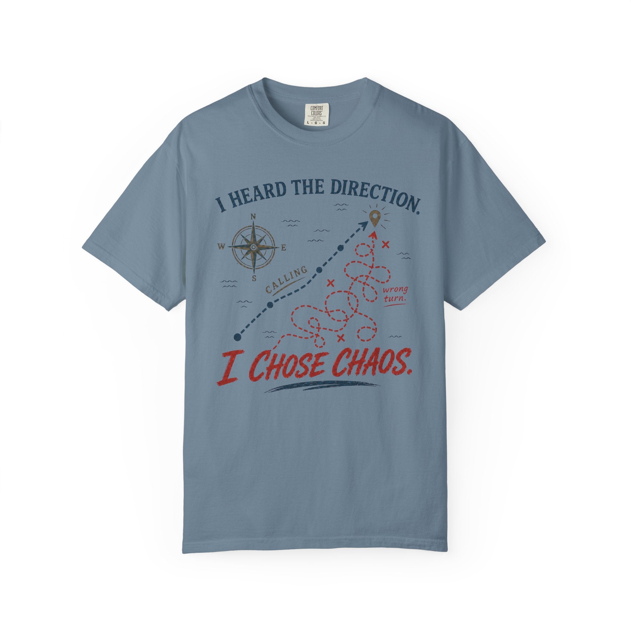 I Chose Chaos Map T-Shirt