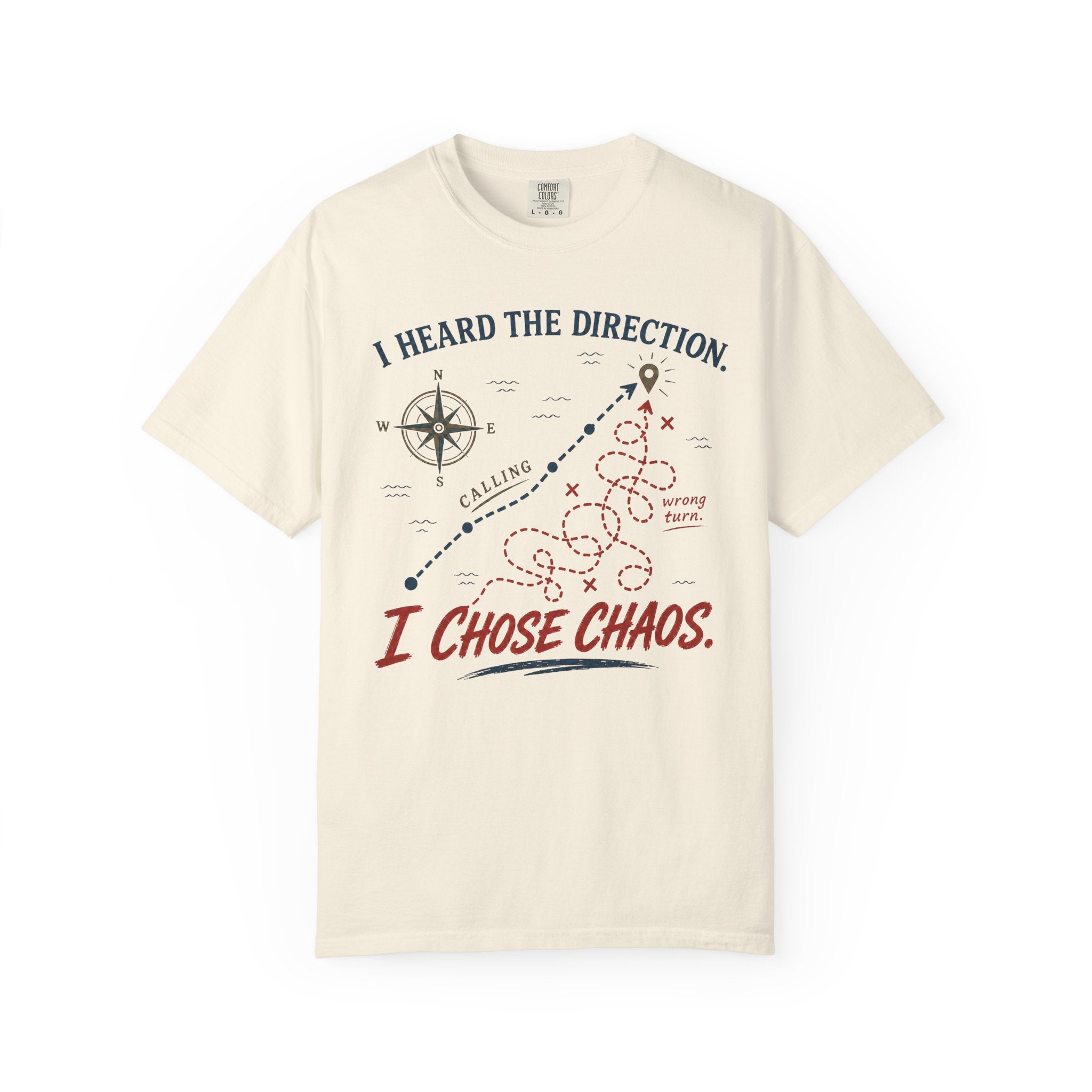 I Chose Chaos Map T-Shirt