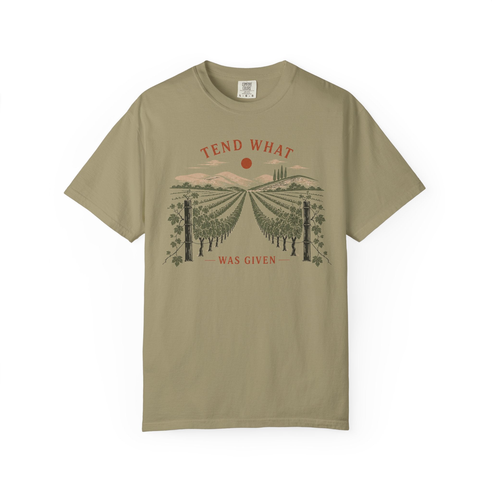 Tend What Was Given Vineyard T-Shirt