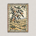 Olive Grove Woven Blanket Portrait