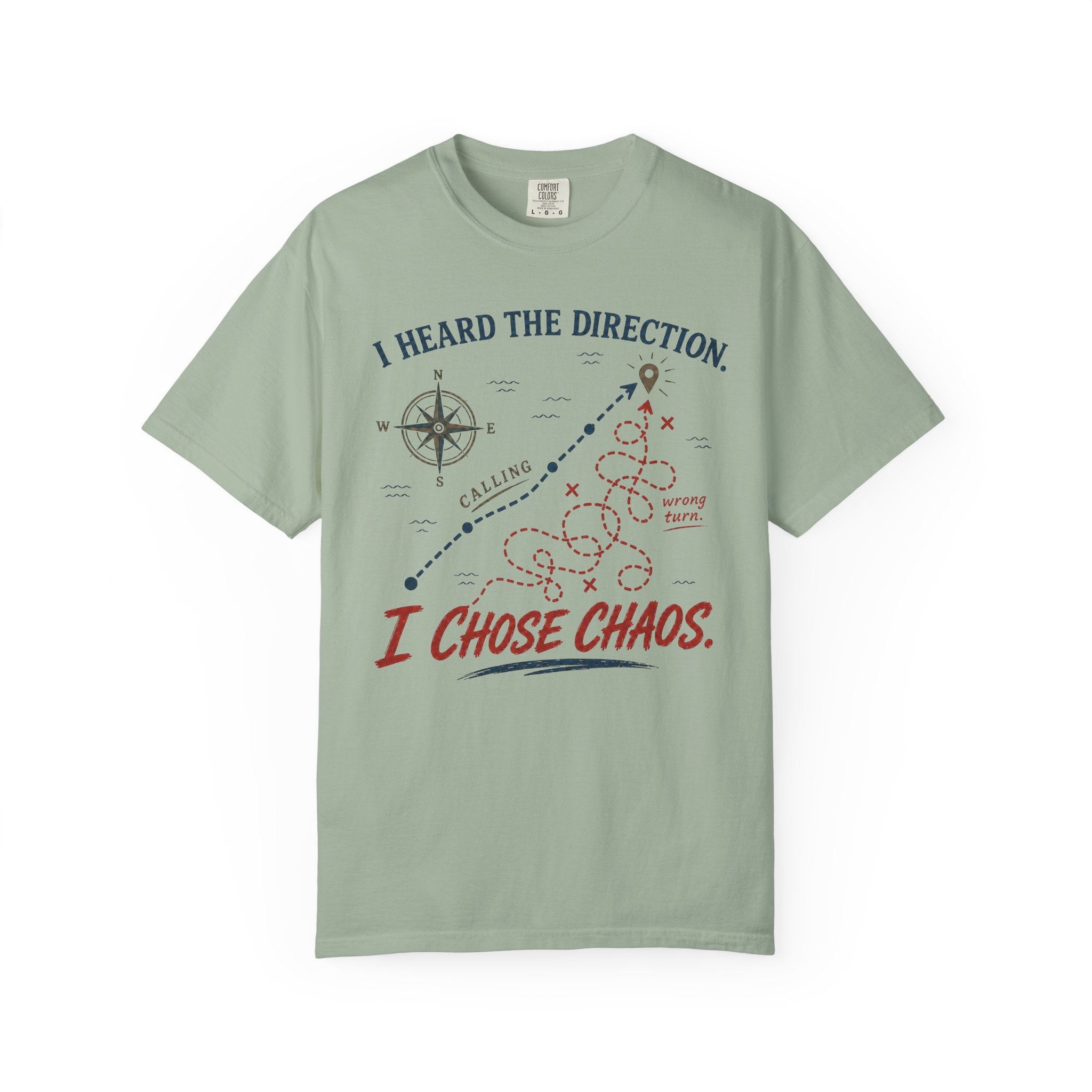 I Chose Chaos Map T-Shirt