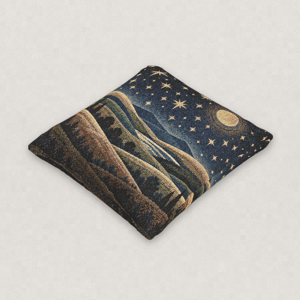 Firmament Woven Throw Pillow