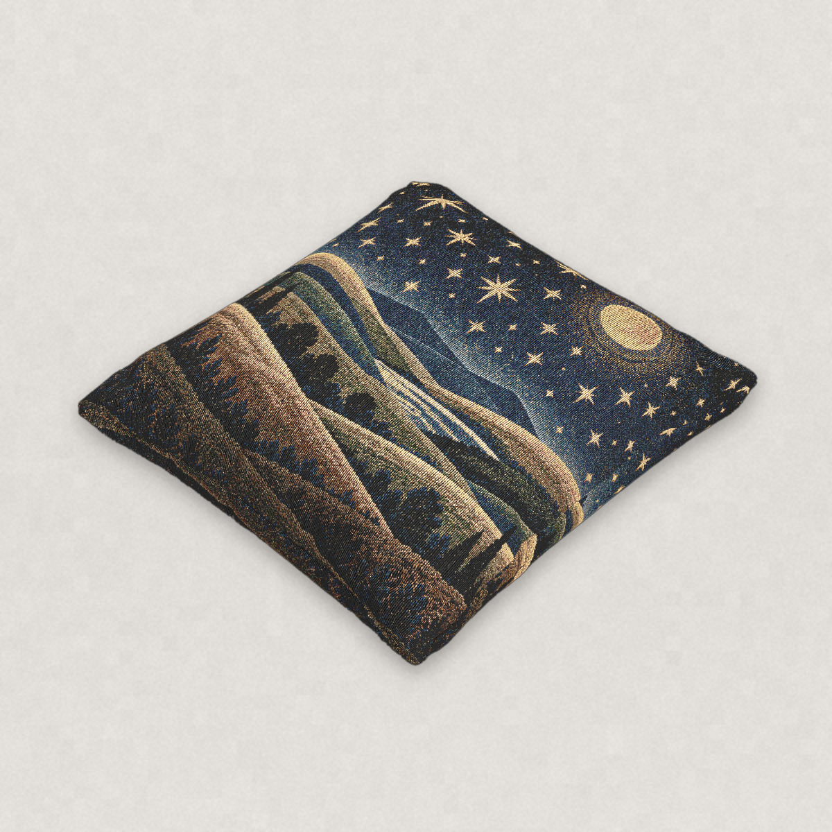 Firmament Woven Throw Pillow