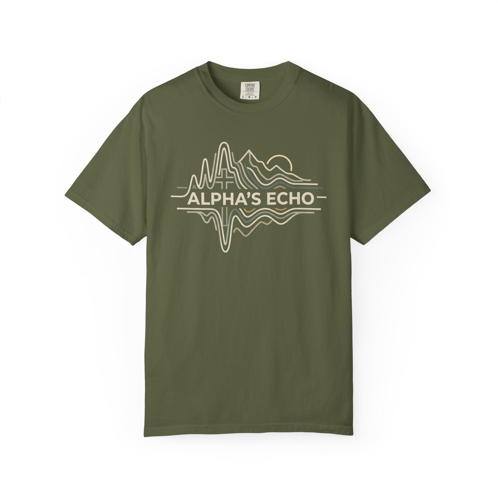 Alpha's Echo Soundwaves T-Shirt