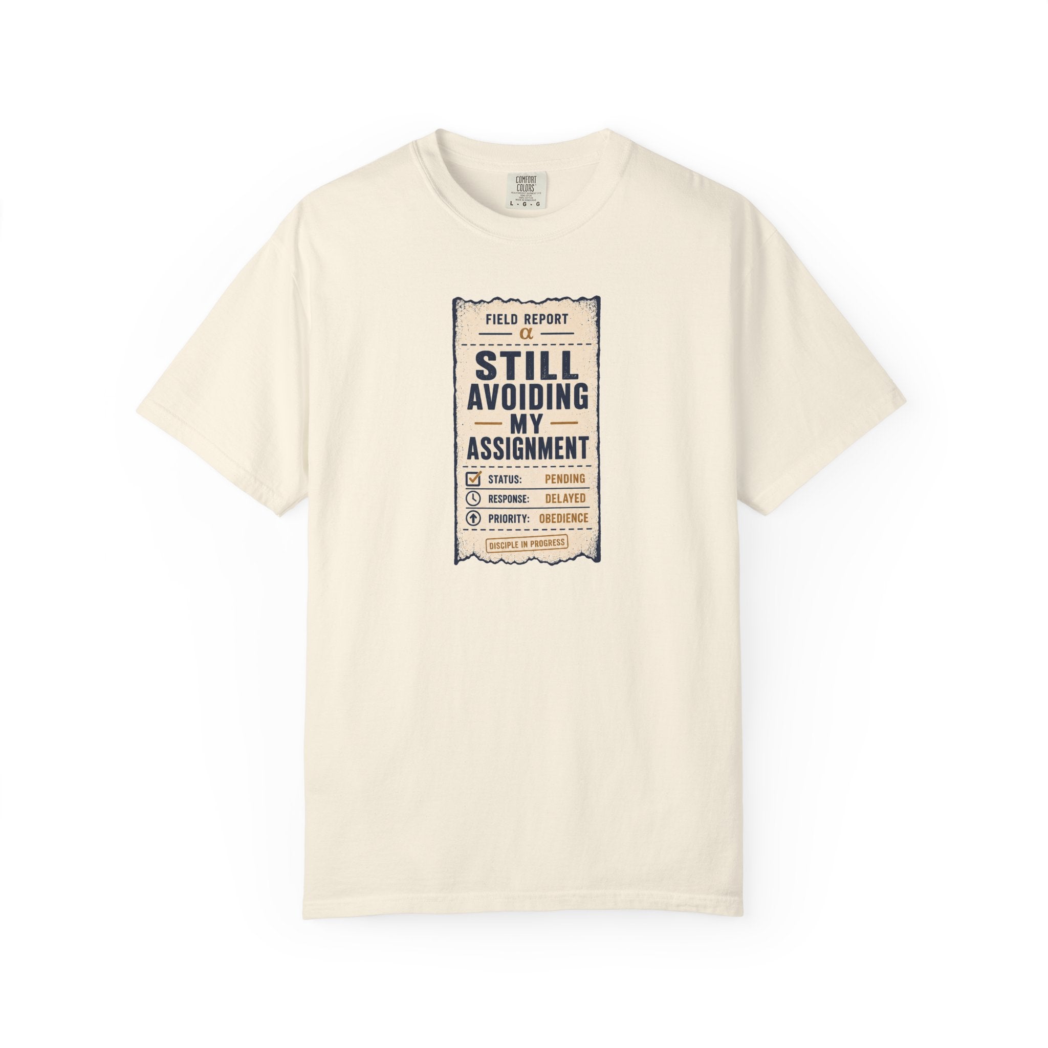 Still Avoiding My Assignment Report T-Shirt