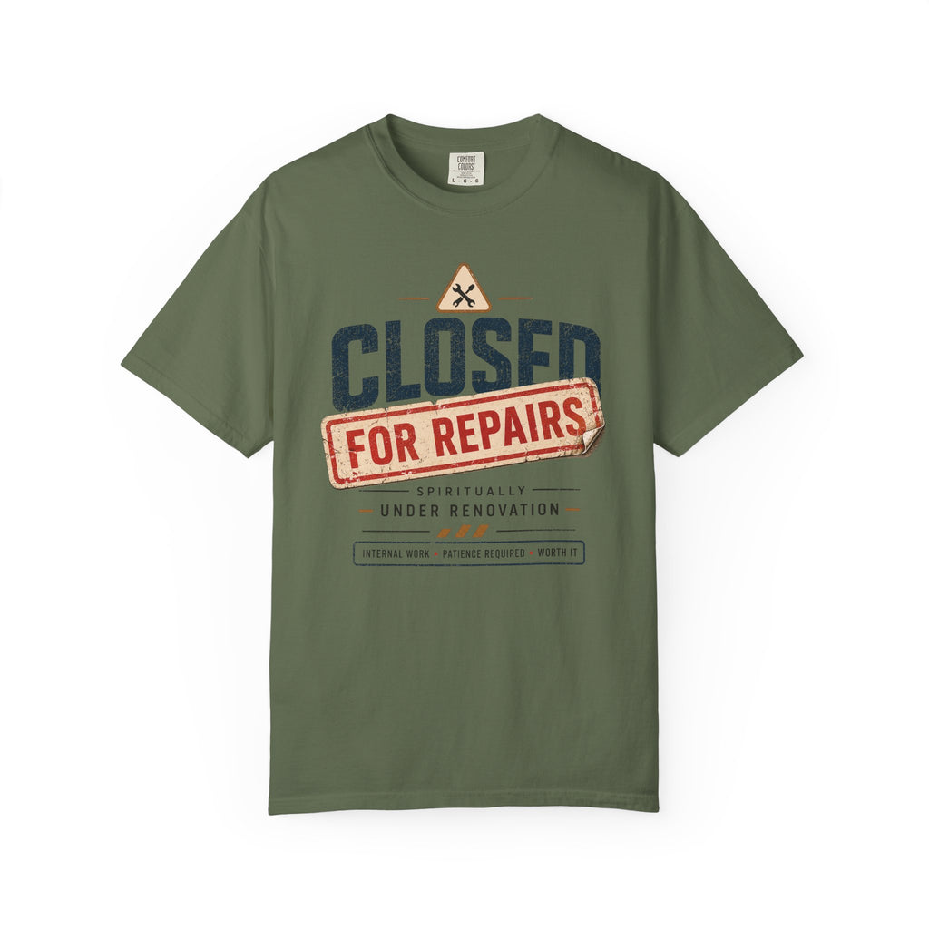 Closed for Repairs Under Renovation T-Shirt