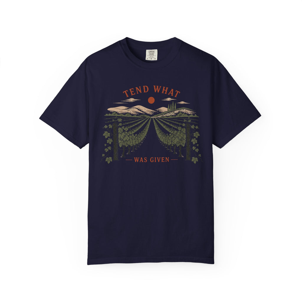 Tend What Was Given Vineyard T-Shirt