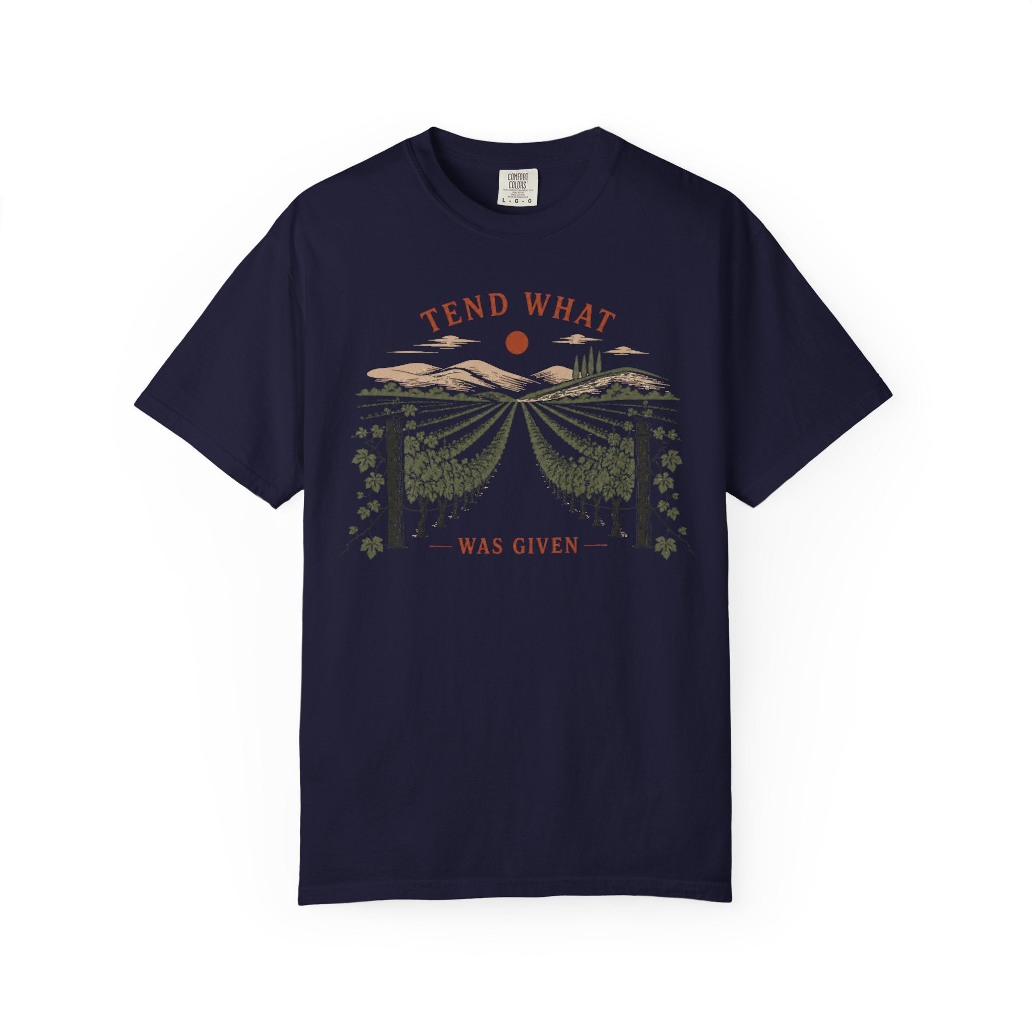 Tend What Was Given Vineyard T-Shirt