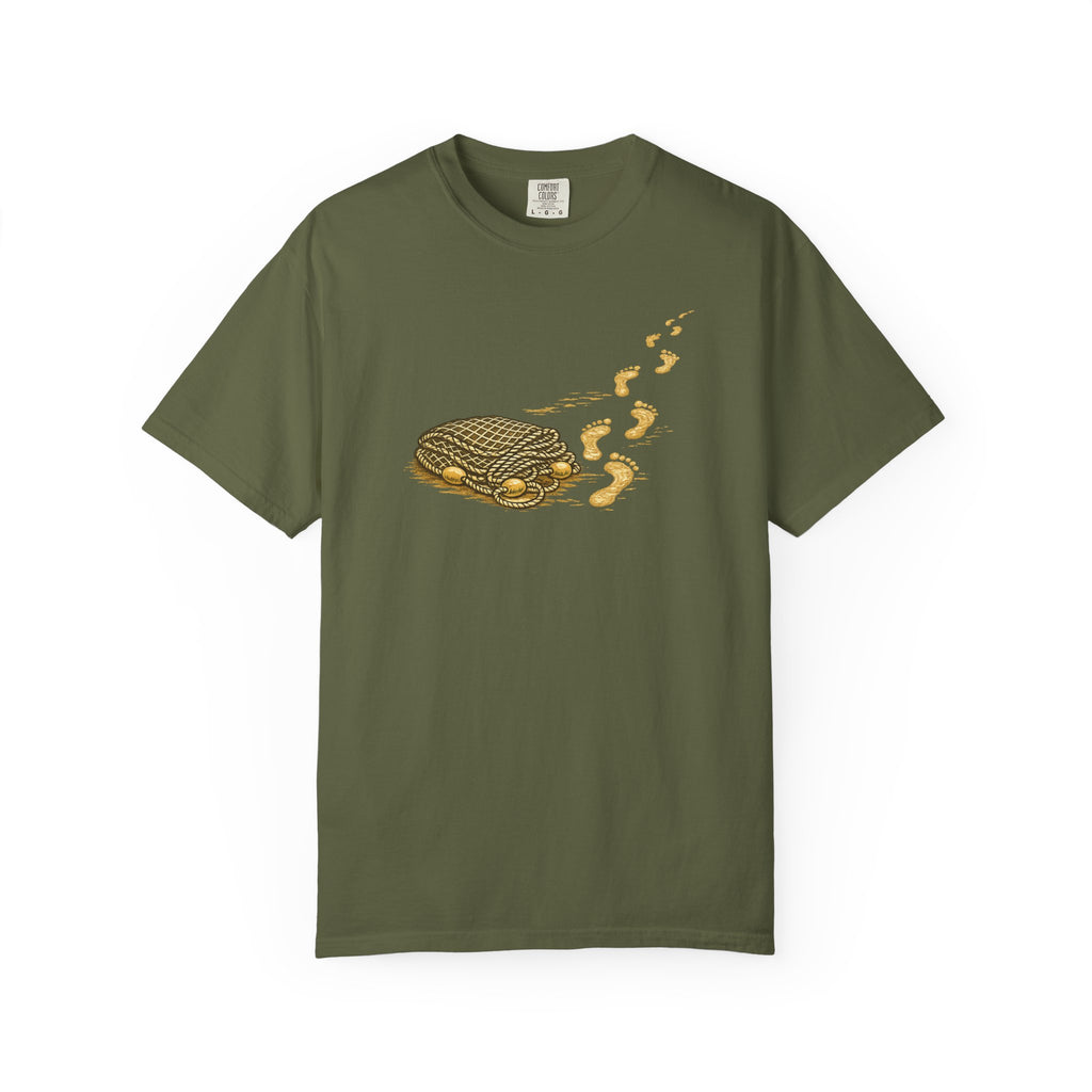 Net and Footprints T-Shirt