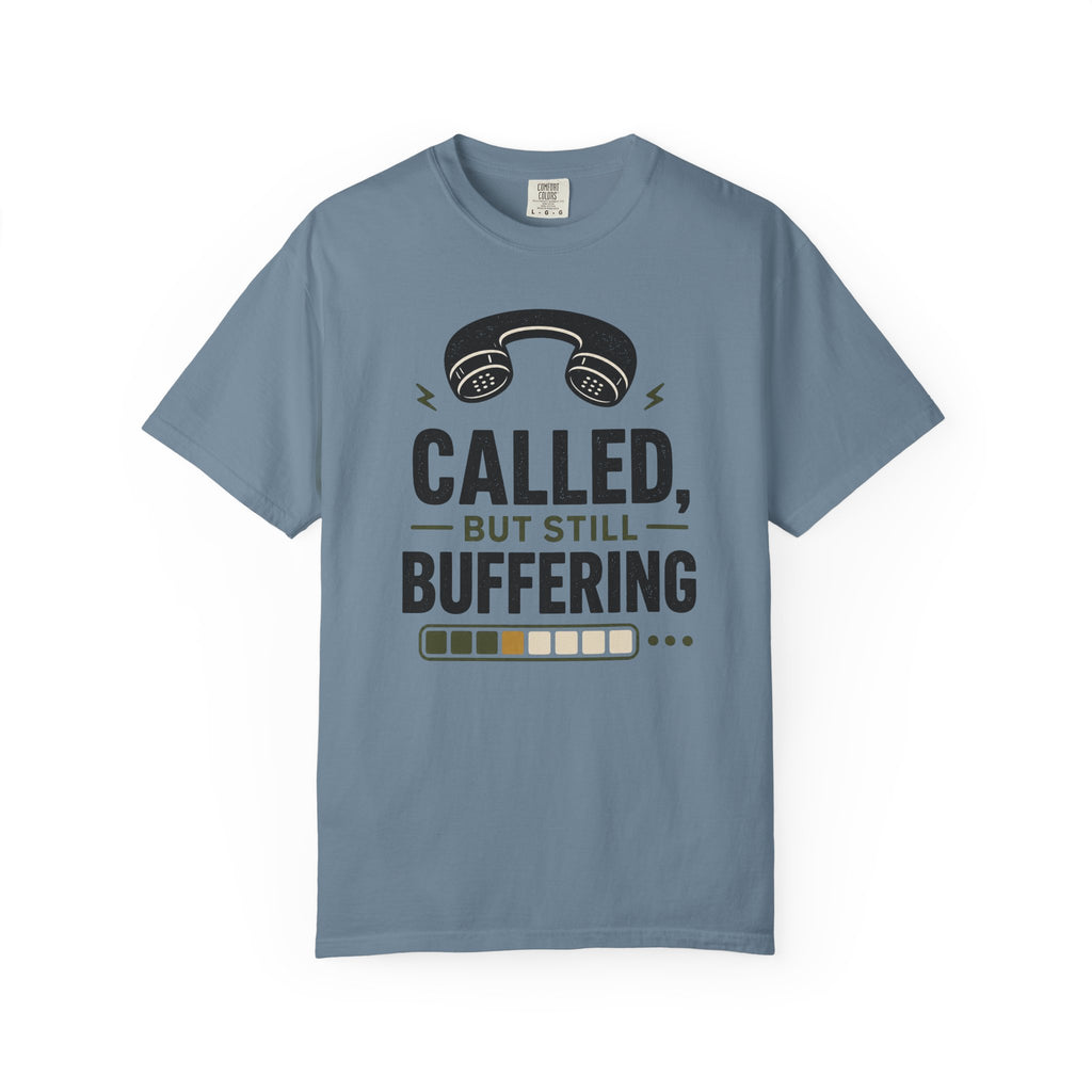 Still Buffering Phone T-Shirt