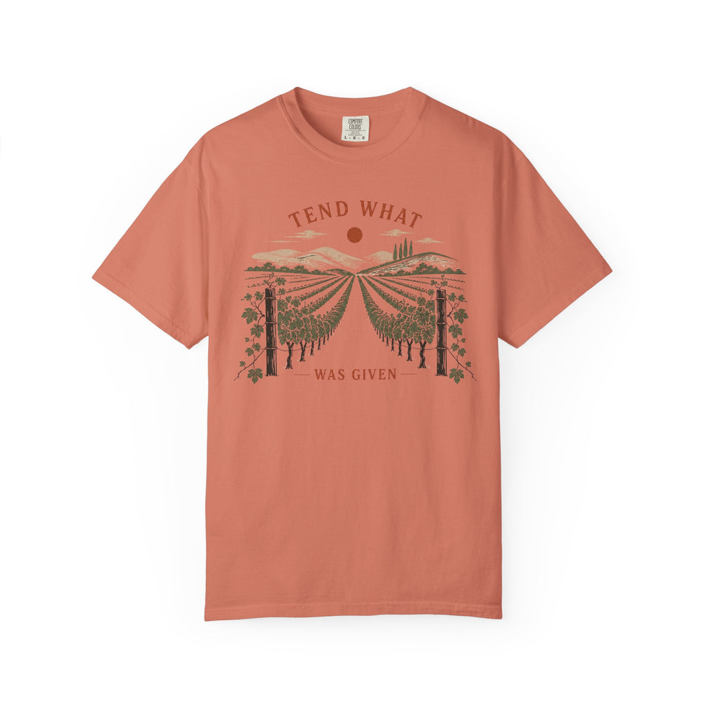 Tend What Was Given Vineyard T-Shirt
