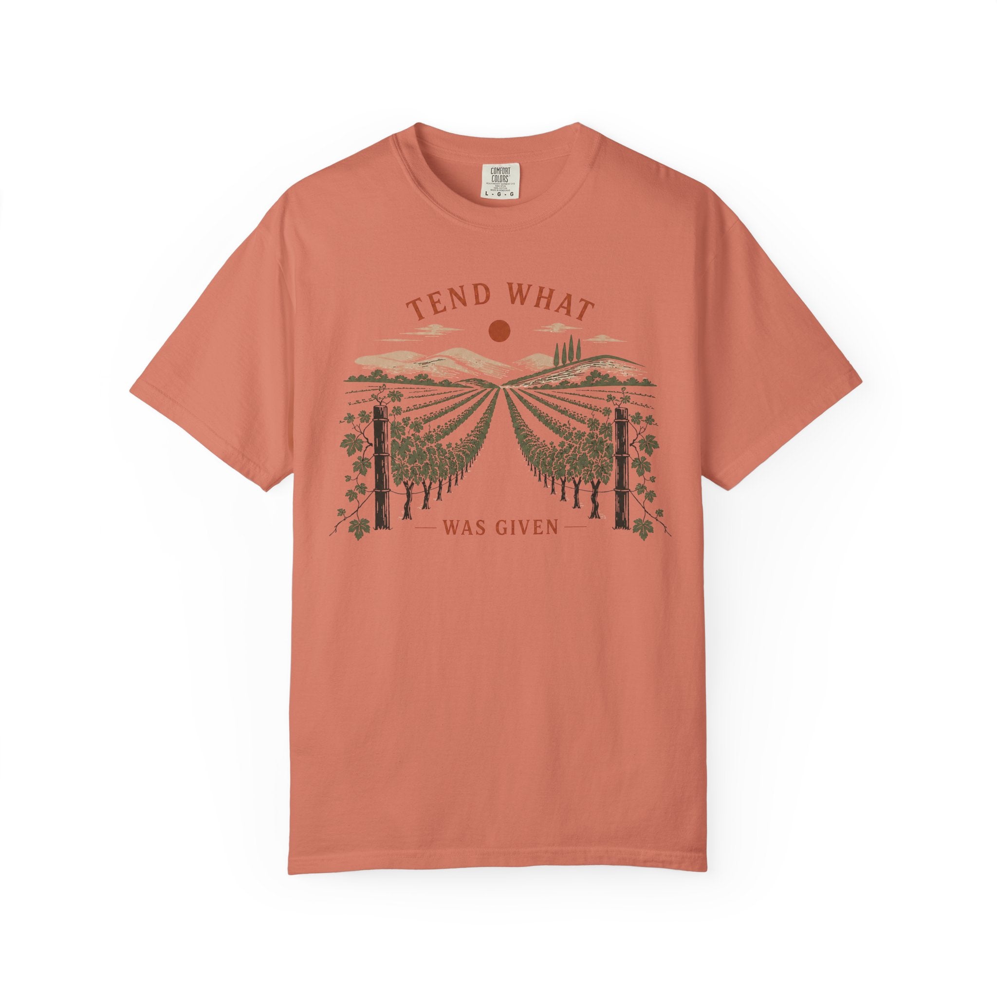 Tend What Was Given Vineyard T-Shirt