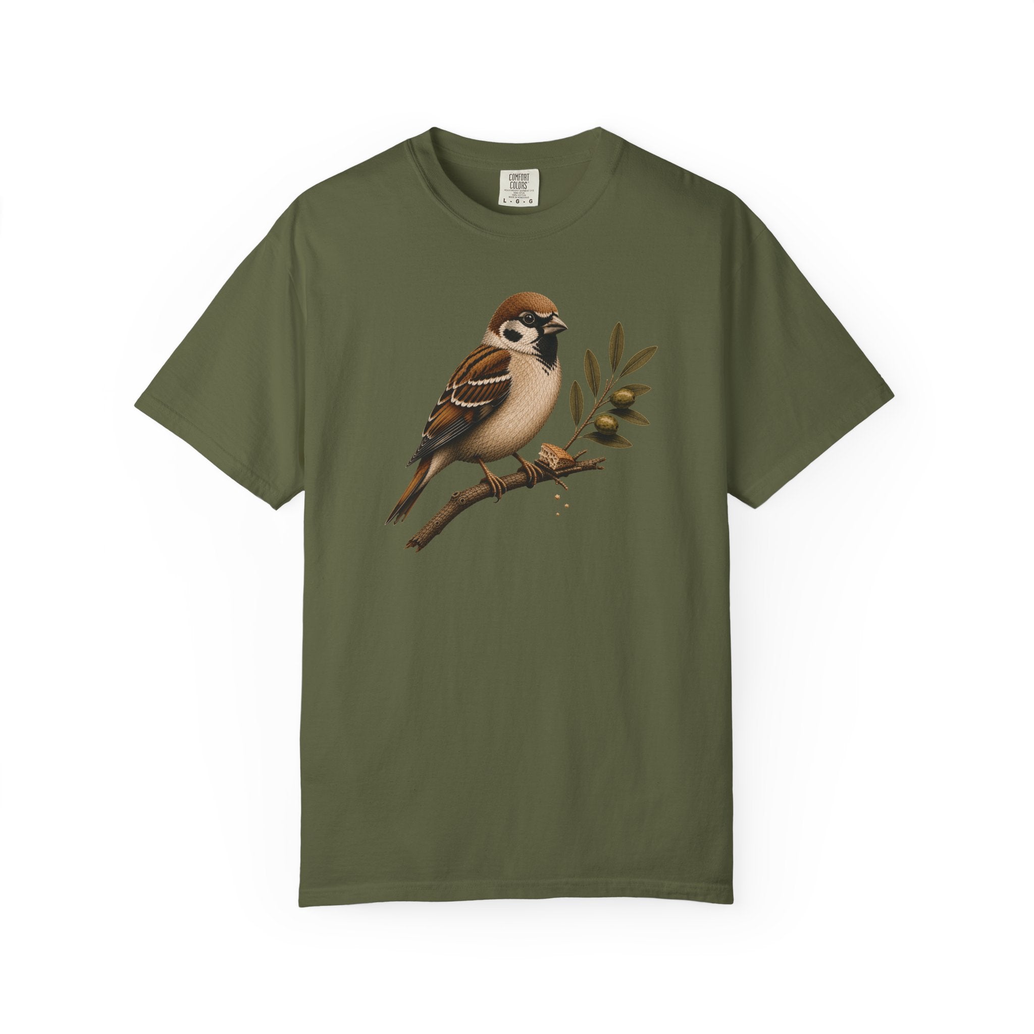 Sparrow & Olive Branch T-Shirt T-Shirt