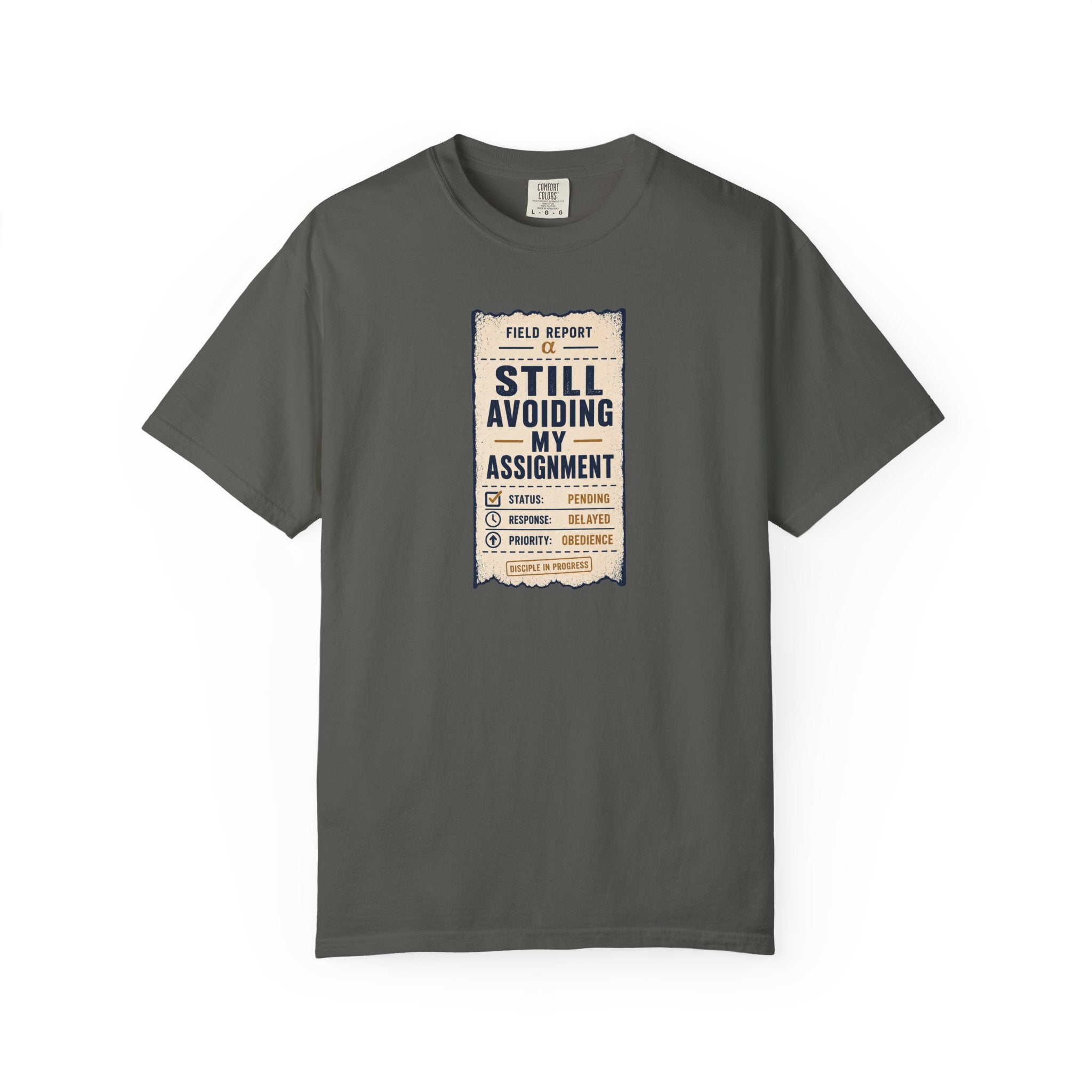 Still Avoiding My Assignment Report T-Shirt