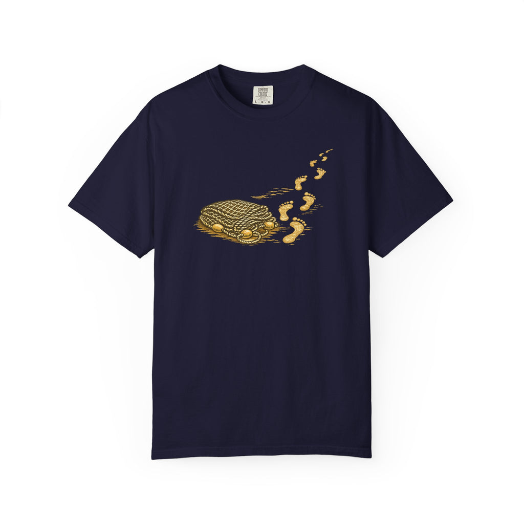 Net and Footprints T-Shirt