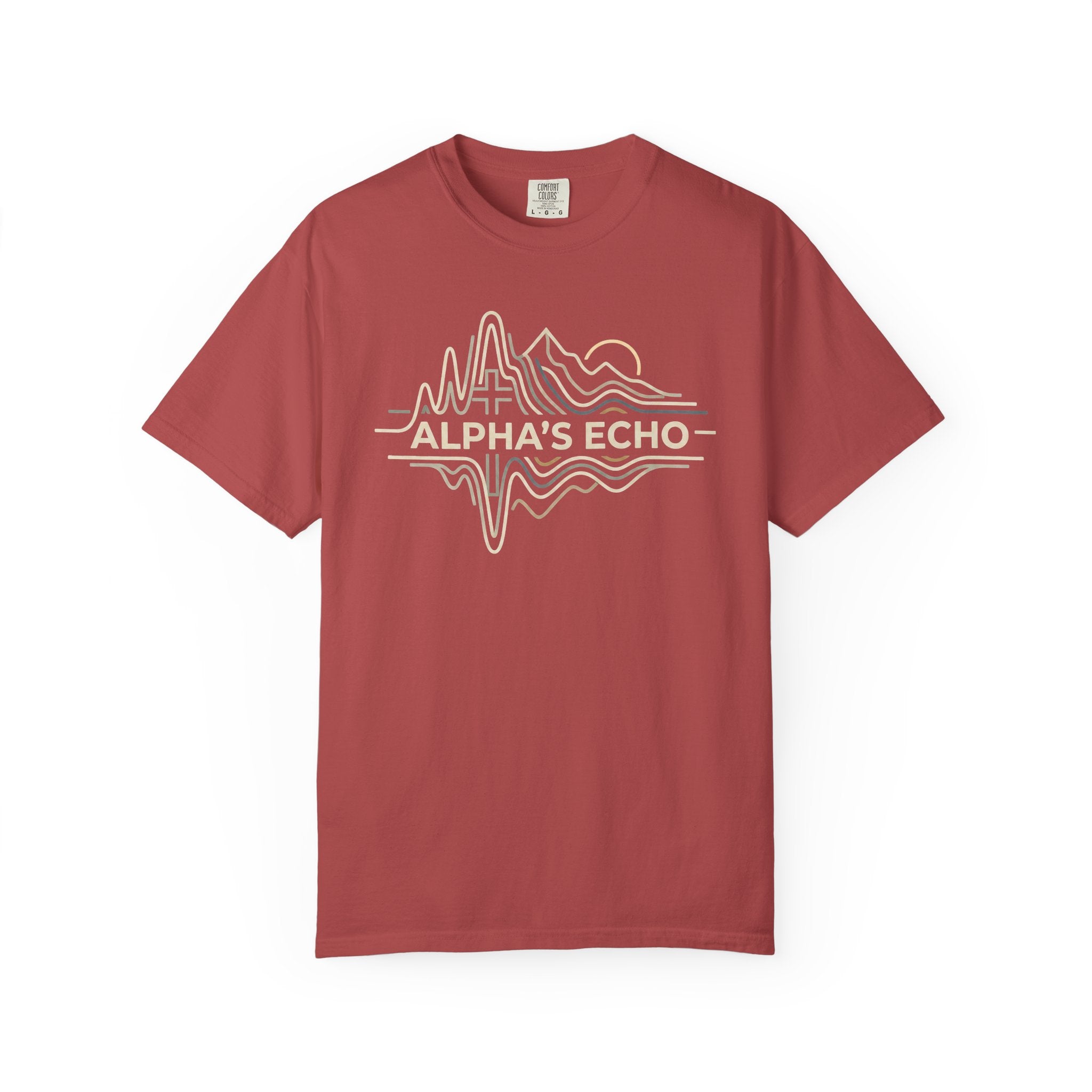Alpha's Echo Soundwaves T-Shirt
