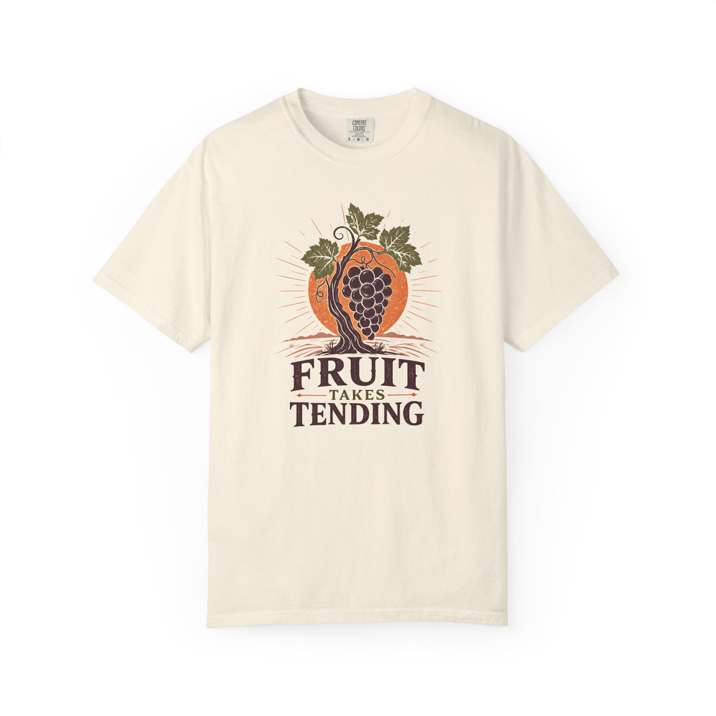Fruit Takes Tending Grape Stem T-Shirt