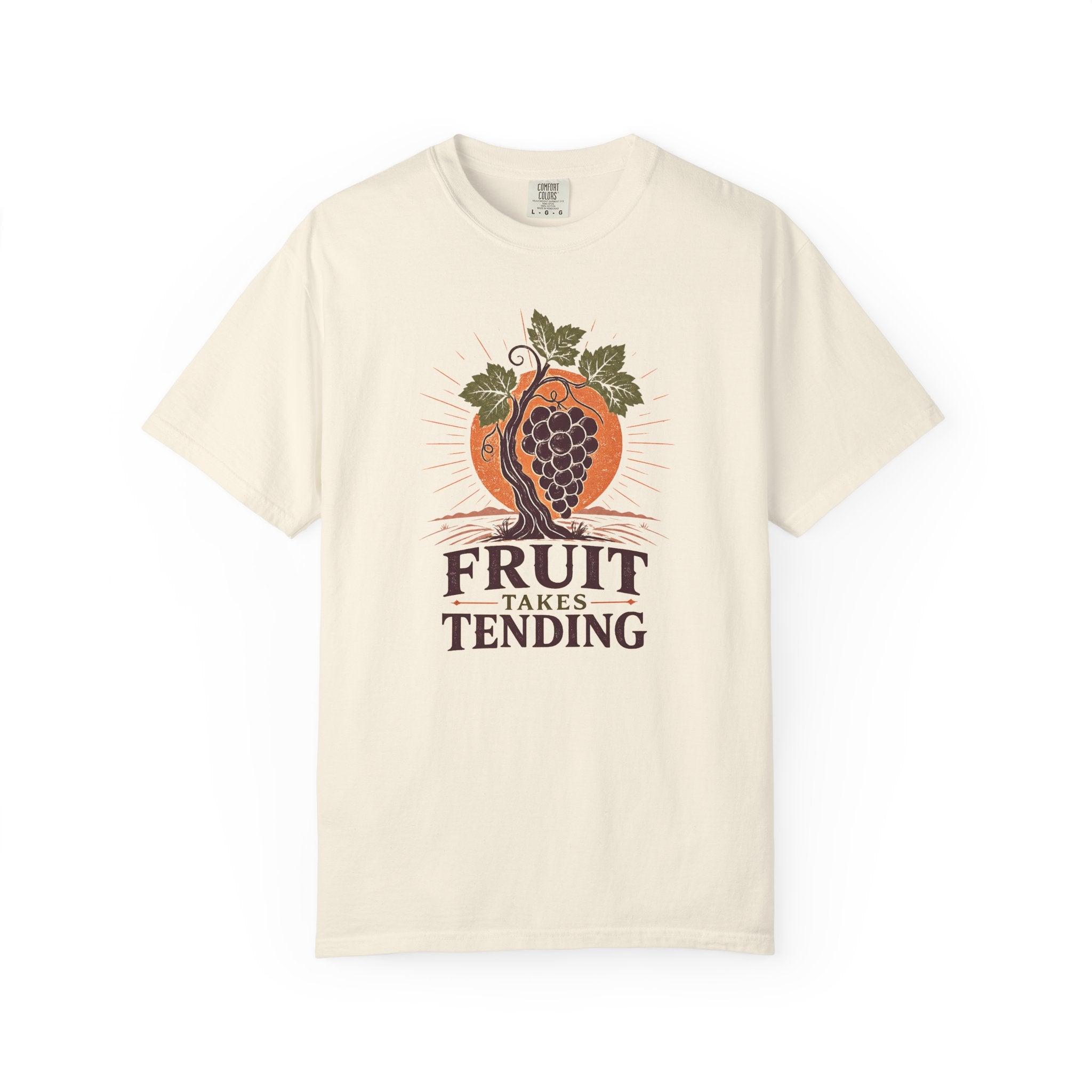 Fruit Takes Tending Grape Stem T-Shirt