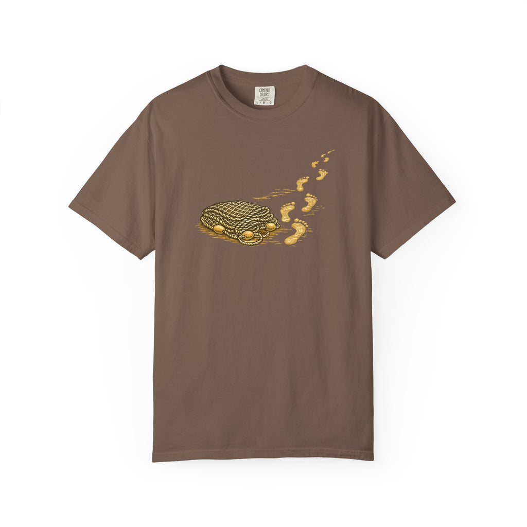 Net and Footprints T-Shirt