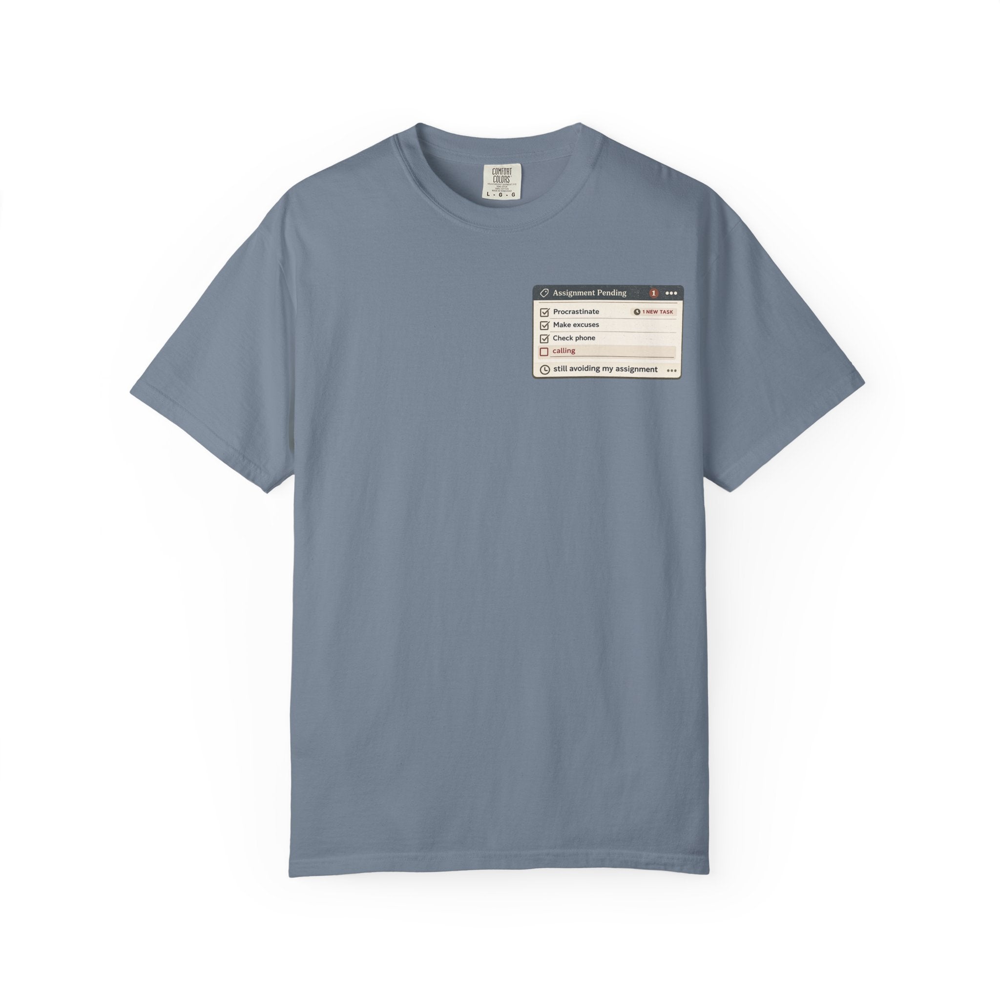 Assignment Pending Pop Up T-Shirt