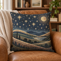 Firmament Woven Throw Pillow
