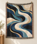 Living Water Woven Blanket