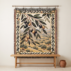 Olive Grove Woven Blanket Portrait