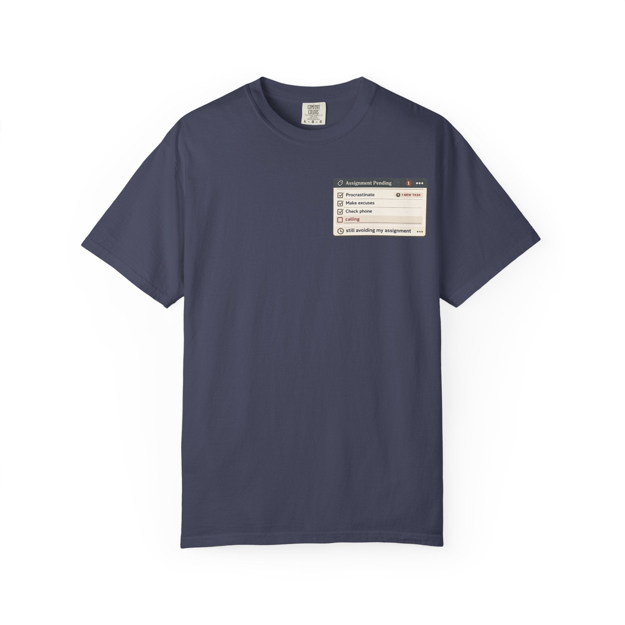 Assignment Pending Pop Up T-Shirt