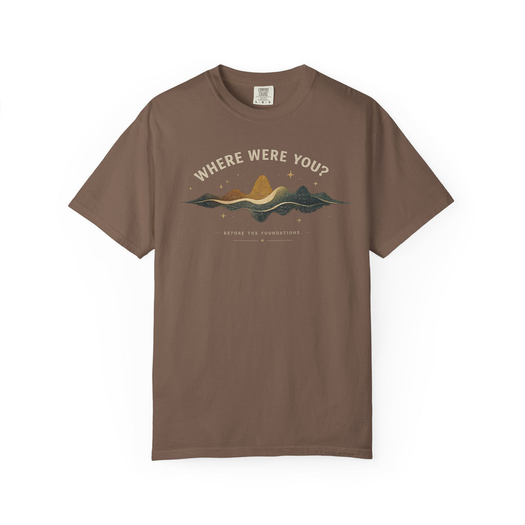 Where Were You? Before the Foundations T-Shirt