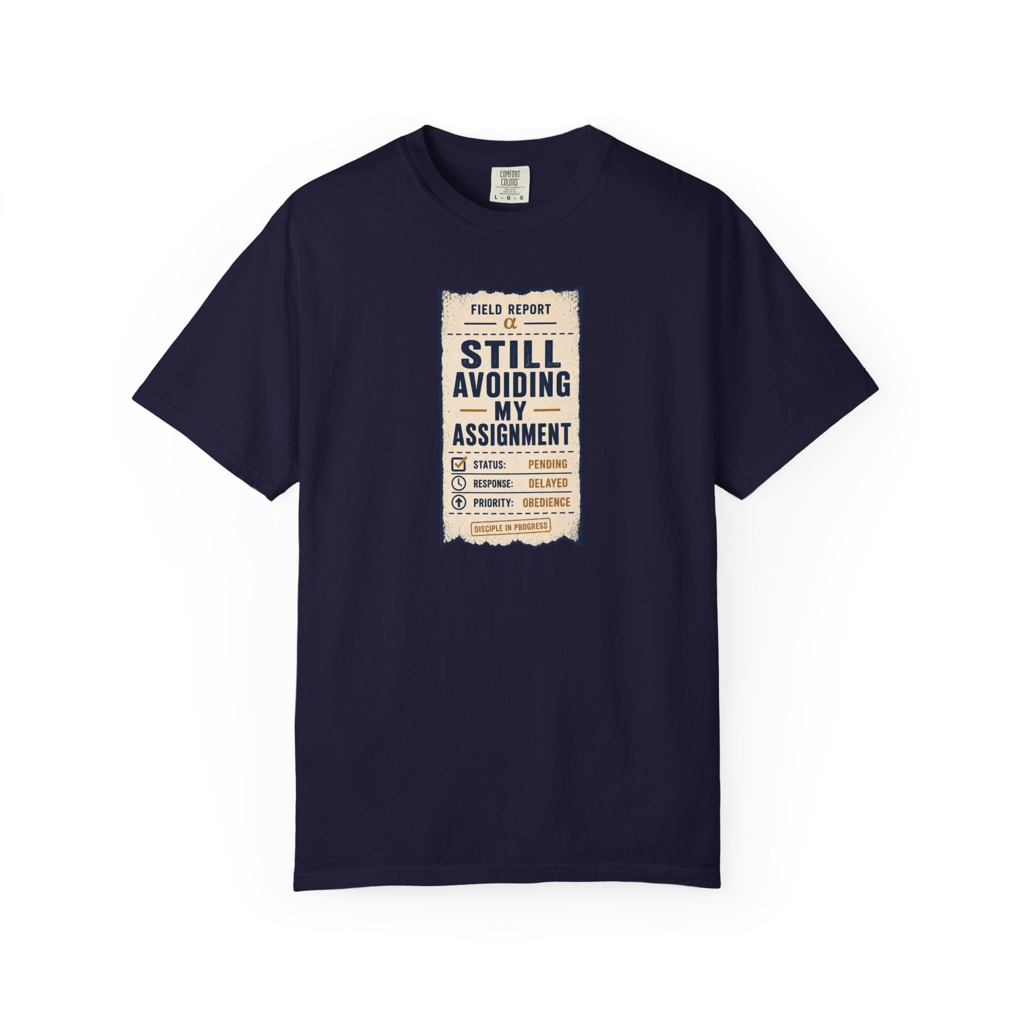Still Avoiding My Assignment Report T-Shirt