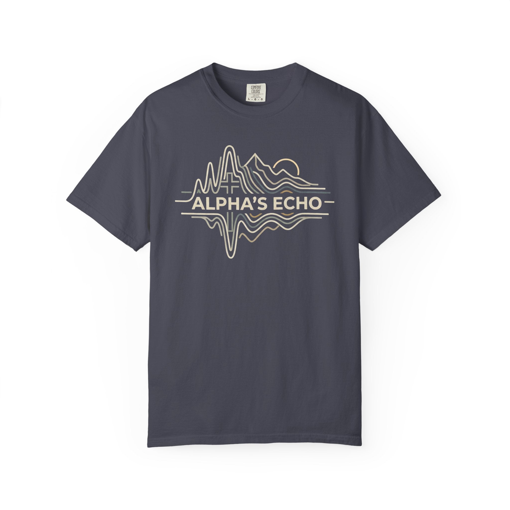 Alpha's Echo Soundwaves T-Shirt