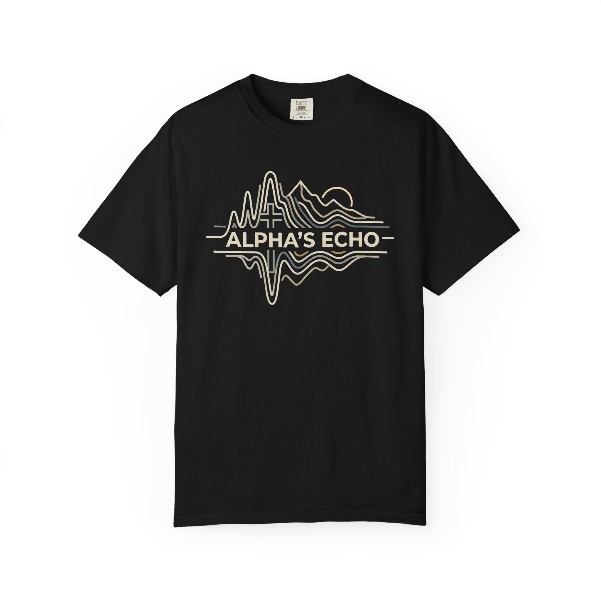 Alpha's Echo Soundwaves T-Shirt