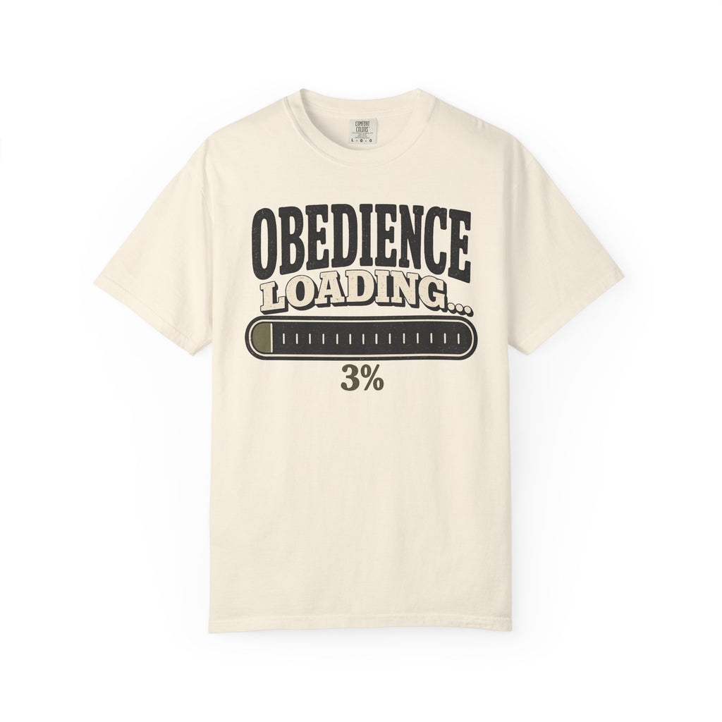 Obedience Loading 3% T-Shirt