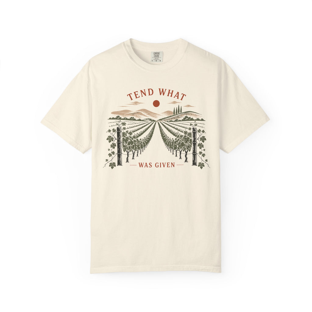 Tend What Was Given Vineyard T-Shirt