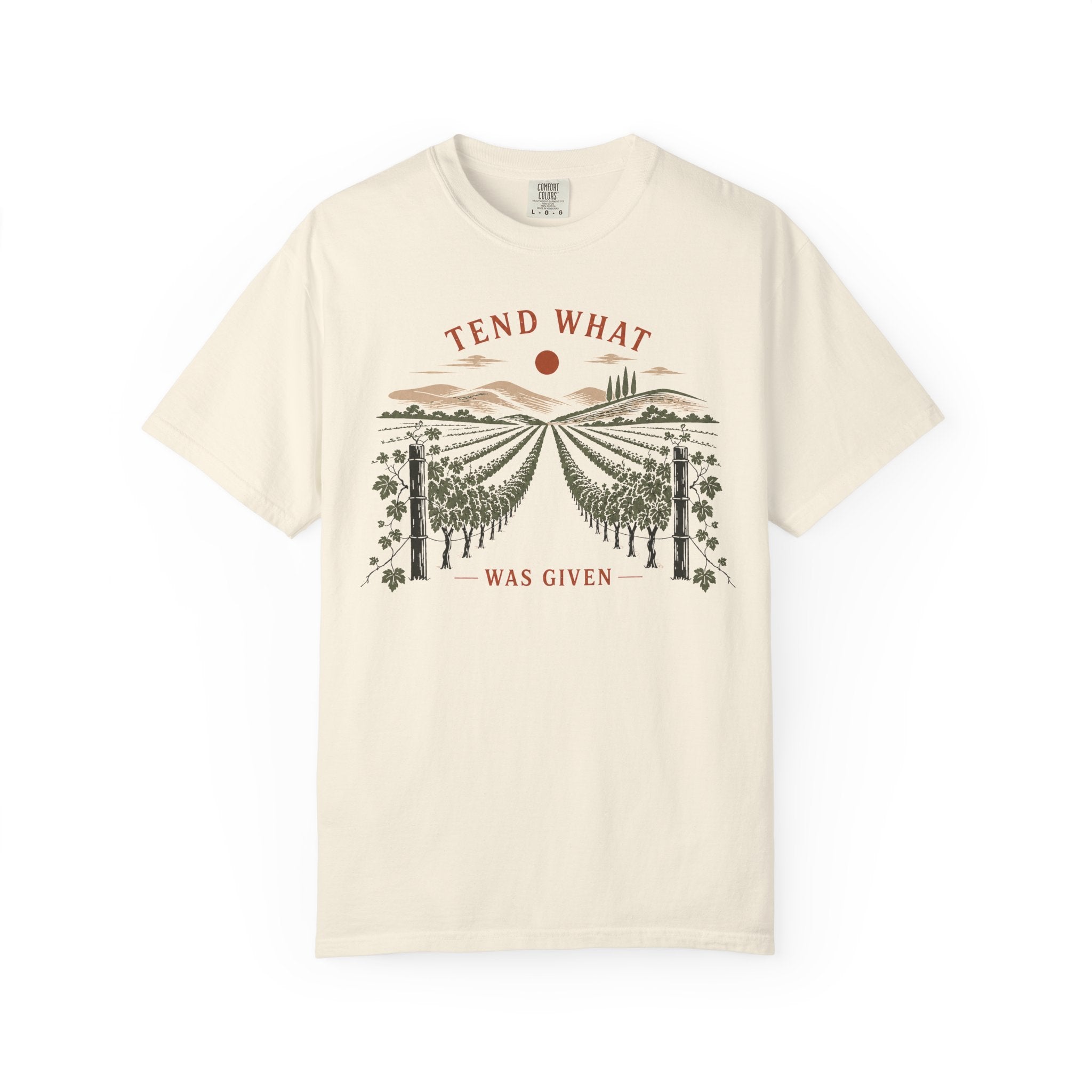 Tend What Was Given Vineyard T-Shirt