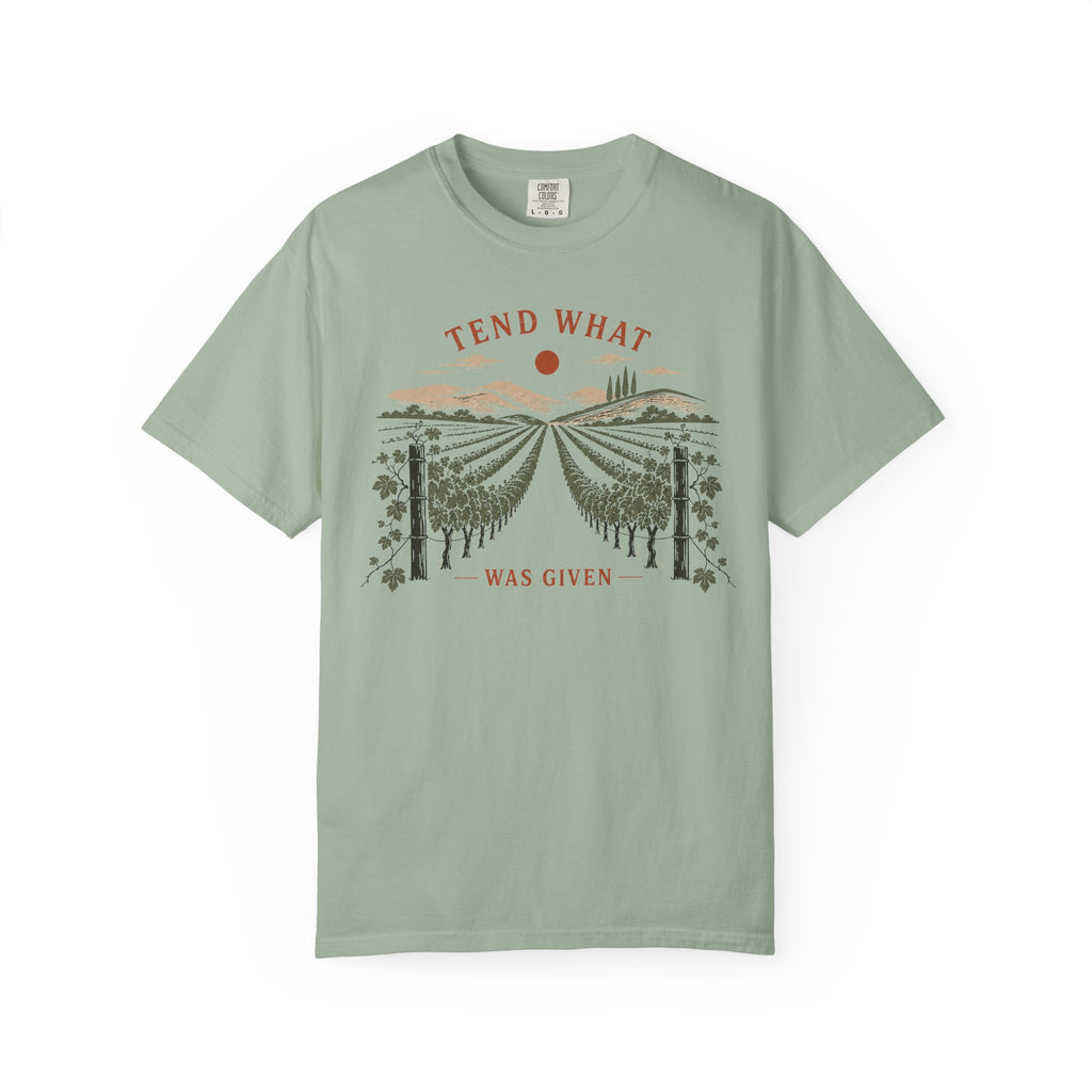 Tend What Was Given Vineyard T-Shirt