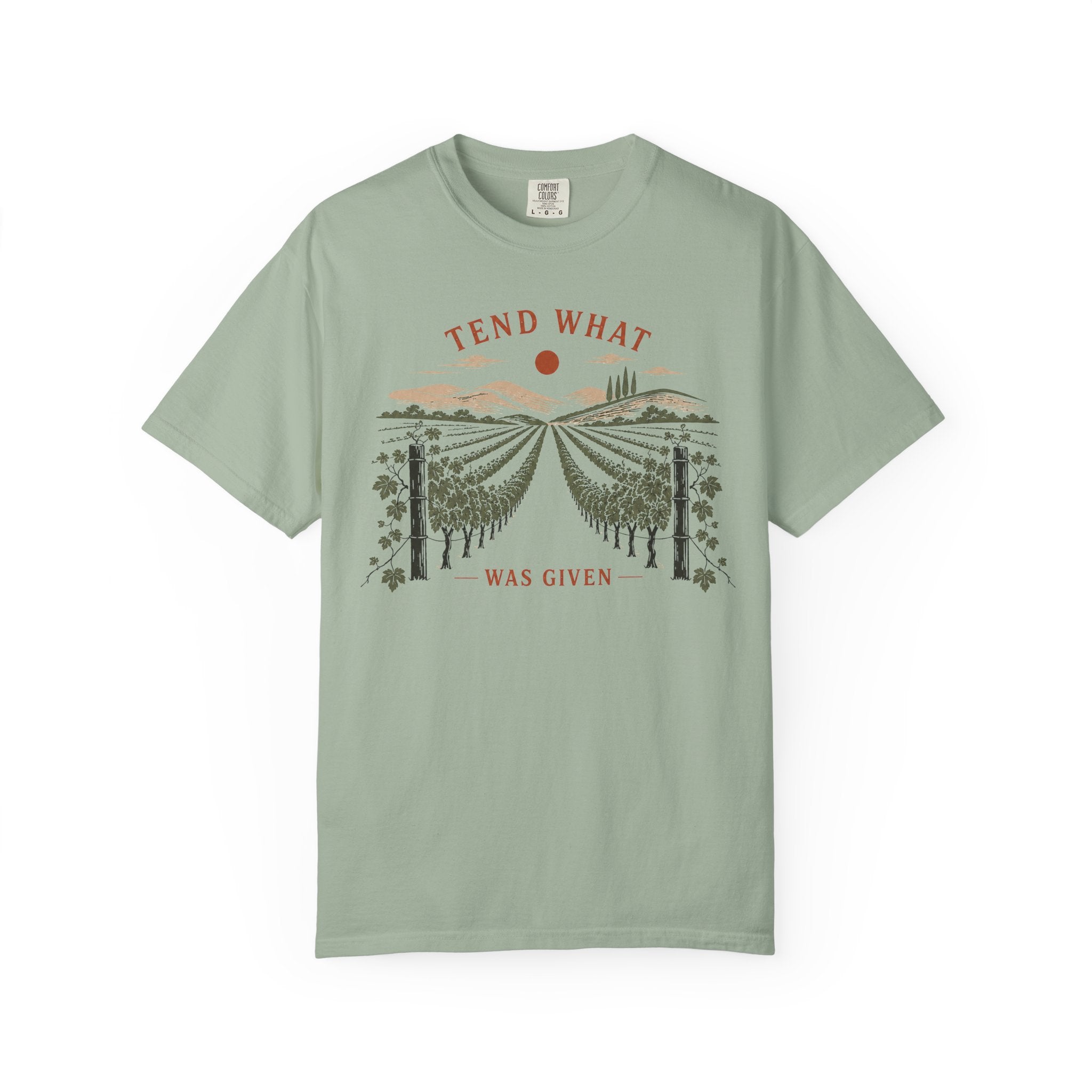 Tend What Was Given Vineyard T-Shirt
