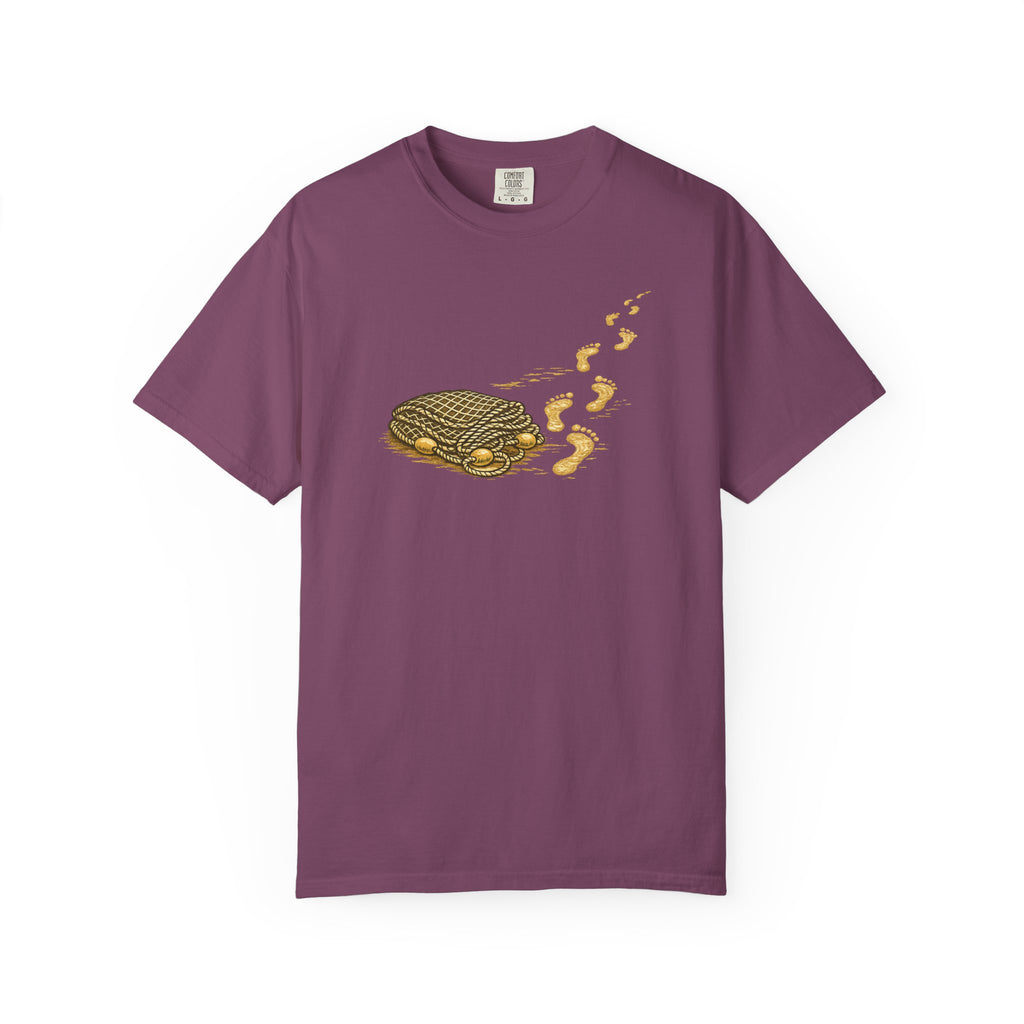 Net and Footprints T-Shirt