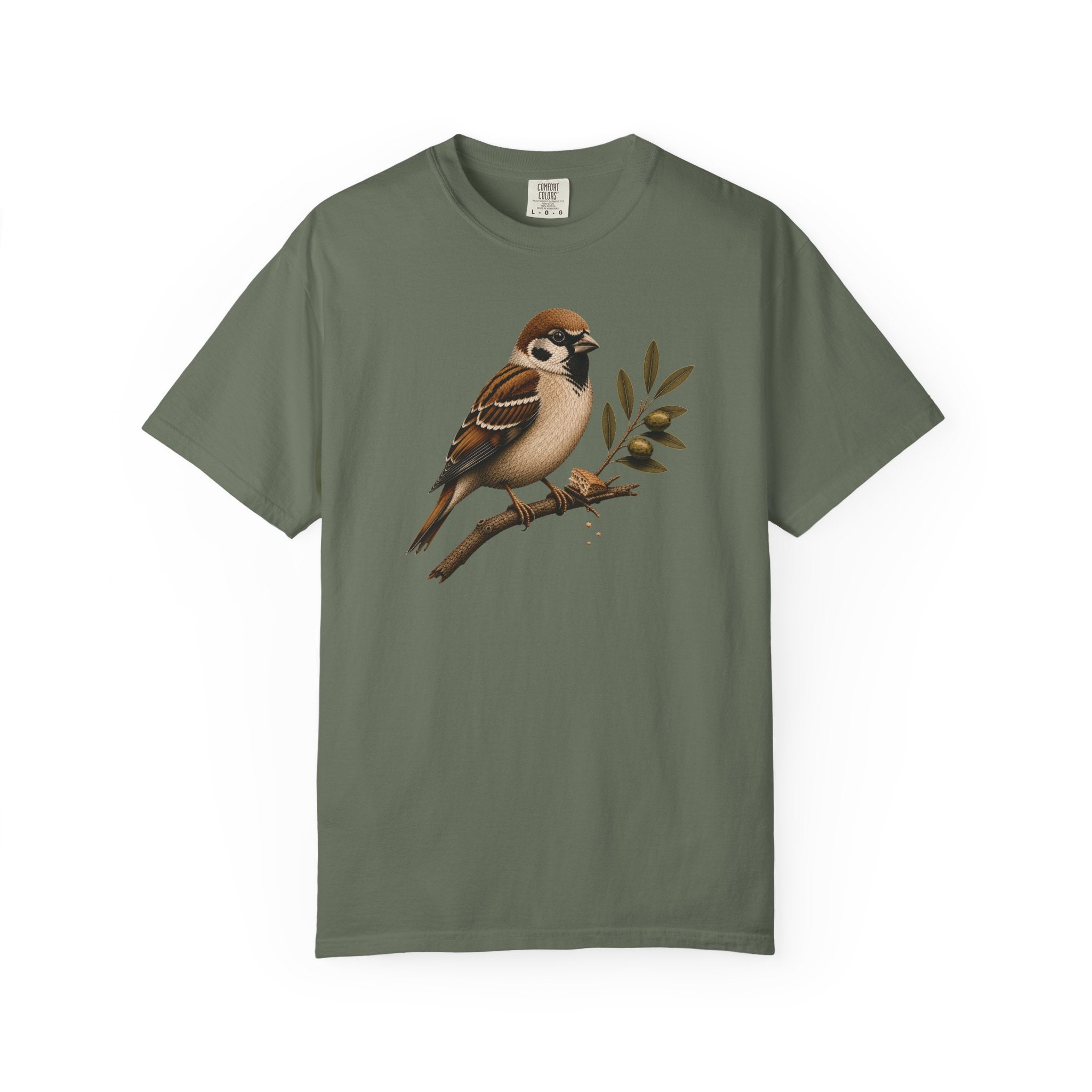 Sparrow & Olive Branch T-Shirt T-Shirt
