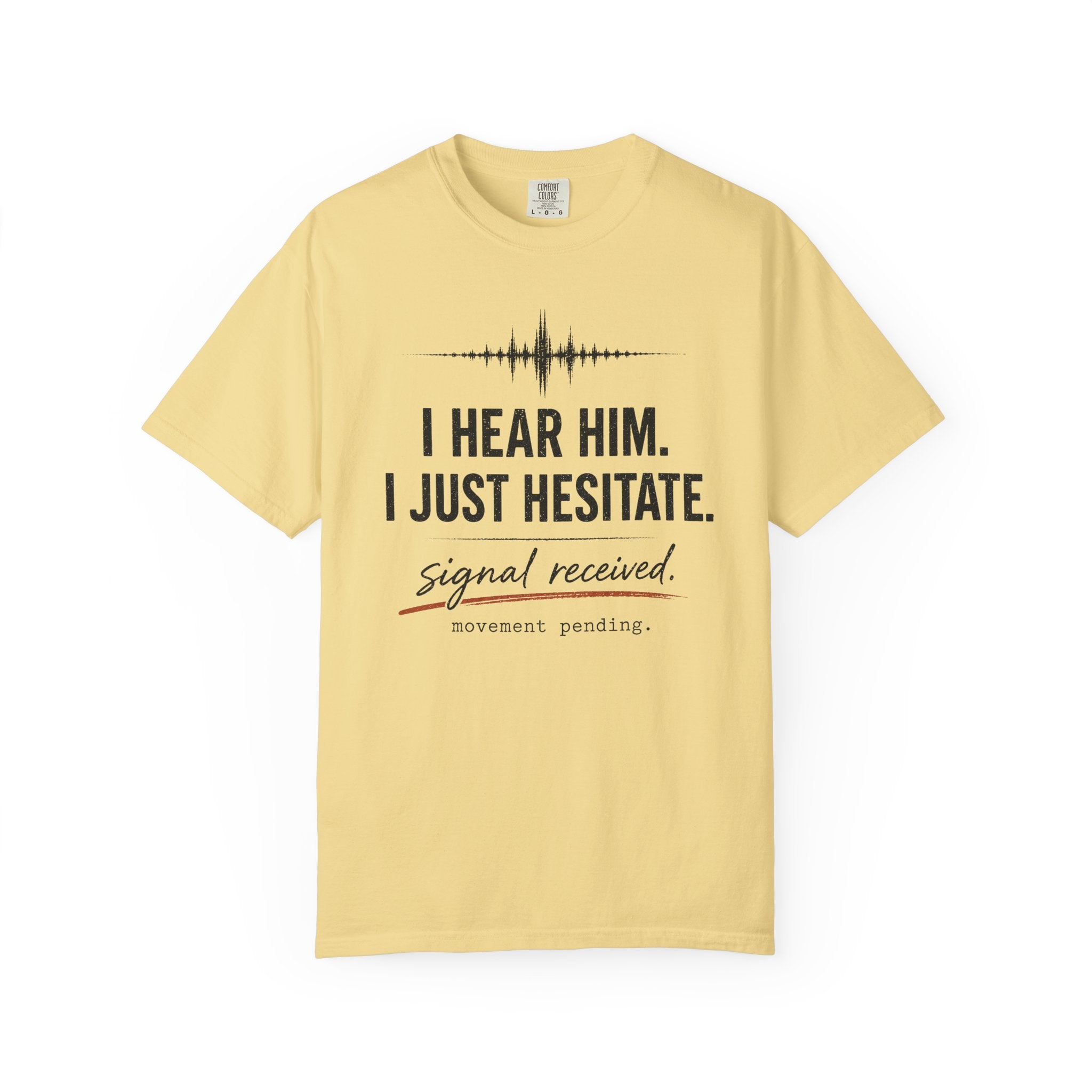 I Just Hesitate Soundwave T-Shirt