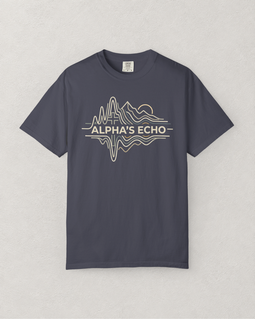 Alpha's Echo Soundwaves T-Shirt