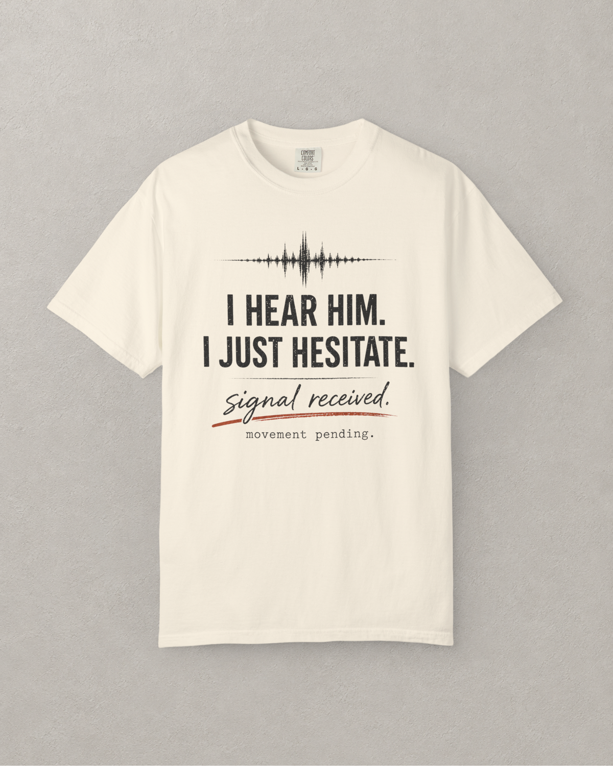 I Just Hesitate Soundwave T-Shirt